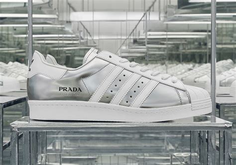 adidas Superstar Prada Silver Men's 